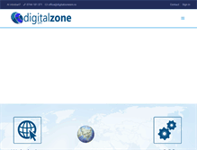 Tablet Screenshot of digitalzonesm.ro